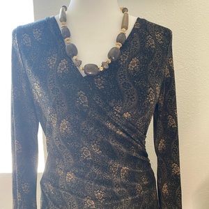 Women blouse express brand medium size